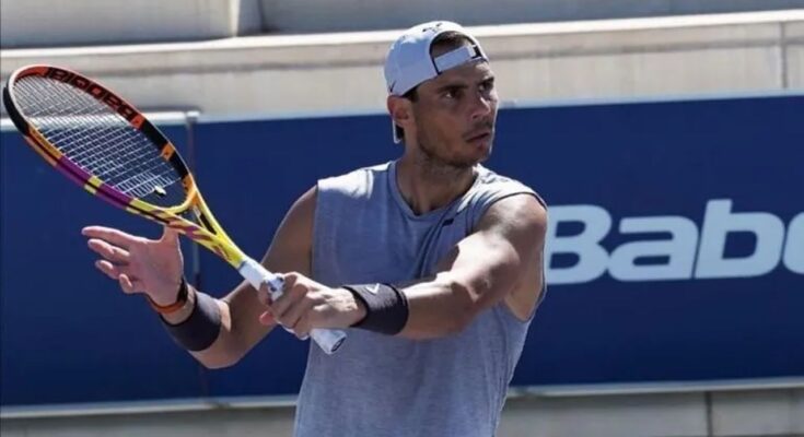 Rafael Nadal regresa a los entrenamientos tras confinamiento