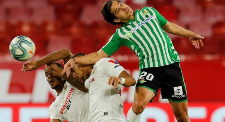 Betis tropieza ante el Sevilla con Lainez en el campo