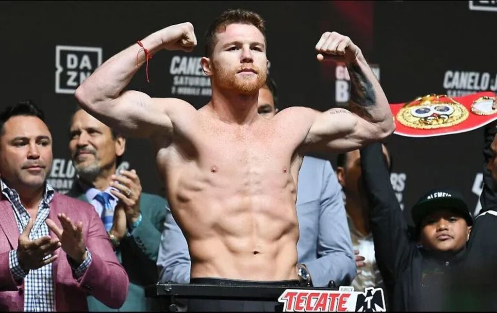 ”Canelo” Álvarez, clasificado como el mejor boxeador del planeta