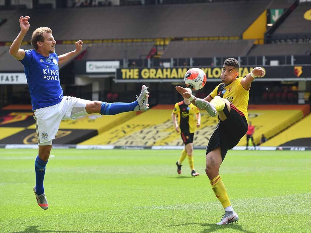 Cierre frenético y golazos en el Watford-Leicester