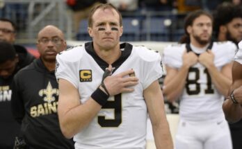 Drew Brees descalifica protestas contra el racismo durante himno