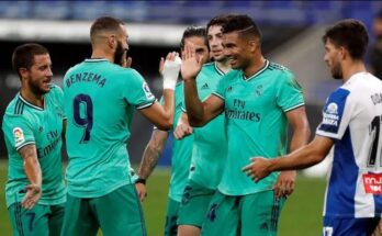 El Real Madrid se acerca al título de la Liga Española; vence al Espanyol