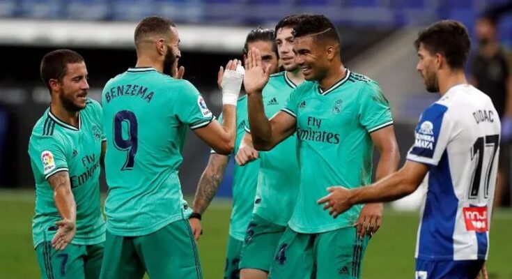 El Real Madrid se acerca al título de la Liga Española; vence al Espanyol