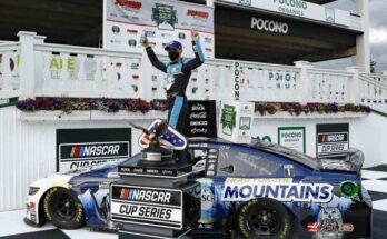 Harvick rompe sequía en Pocono dentro de la NASCAR