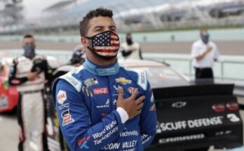 Piloto afroamericano de NASCAR es víctima del racismo