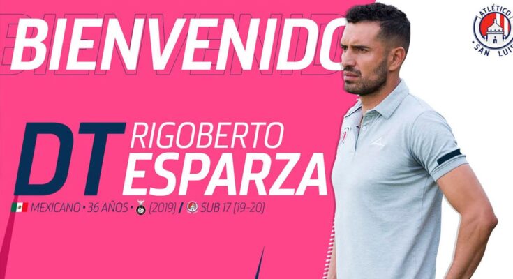 Rigoberto Esparza, nuevo DT de Atlético de San Luis Femenil Rigoberto Esparza, nuevo DT de Atlético de San Luis Femenil