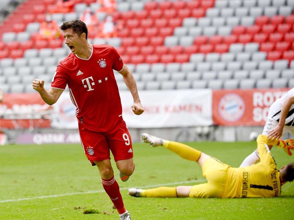 Robert Lewandowski impone récord en la Bundesliga