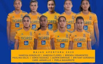 Tigres femenil anuncia nueve bajas