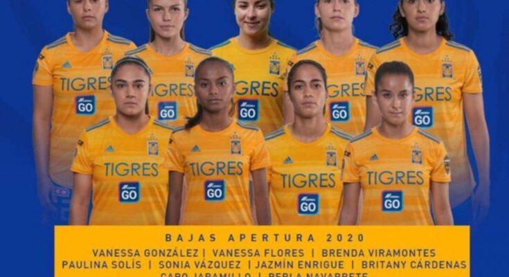 Tigres femenil anuncia nueve bajas