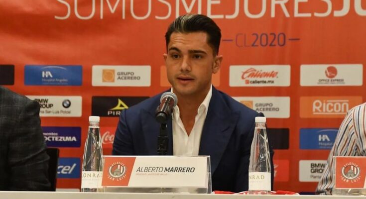 Alberto Marrero, presidente de Atlético de San Luis revienta los manejos de la Liga MX