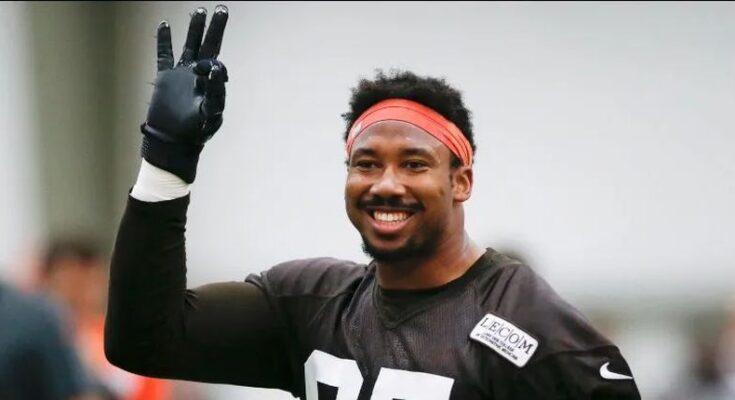 Browns cerca de extender contrato multimillonario a Myles Garrett Browns cerca de extender contrato multimillonario a Myles Garrett