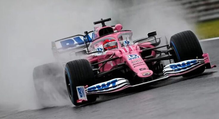 ”Checo” Pérez, quinto en práctica bajo la lluvia en Hungría