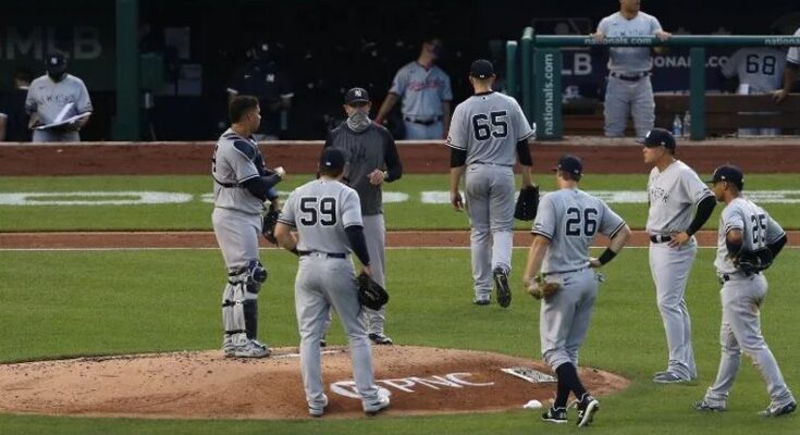 Duelo Yankees vs Phillies se pospondría por segundo día consecutivo Duelo Yankees vs Phillies se pospondría por segundo día consecutivo