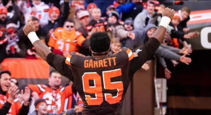 Garrett y Browns firman extensión de contrato récord Garrett y Browns firman extensión de contrato récord