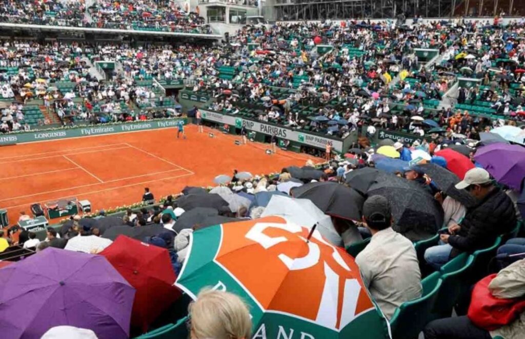 Hasta 20 mil aficionados por día en Roland Garros