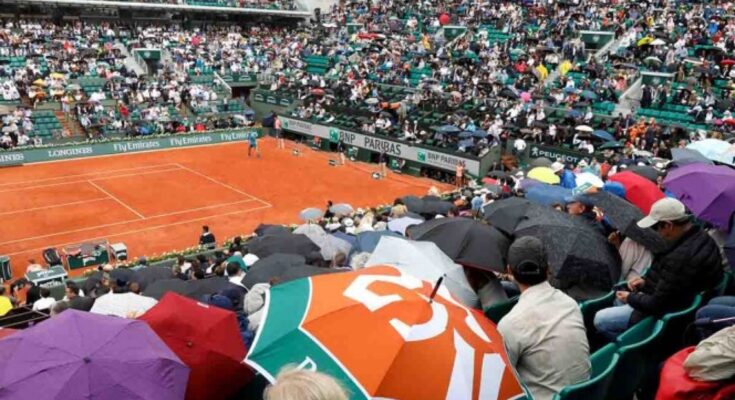 Hasta 20 mil aficionados por día en Roland Garros