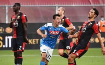 Hirving Lozano brilla nuevamente y da el triunfo al Napoli