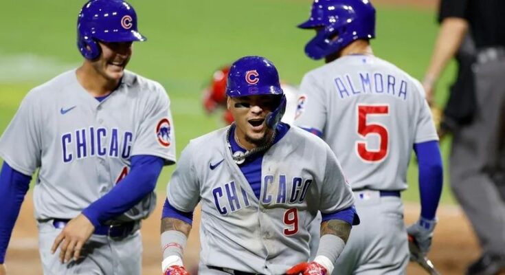 Javier Báez dio dos jonrones en victoria de Cachorros de Chicago Javier Báez dio dos jonrones en victoria de Cachorros de Chicago