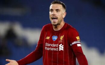 Jordan Henderson capitán del Liverpool es elegido Jugador del Año en la Premier League