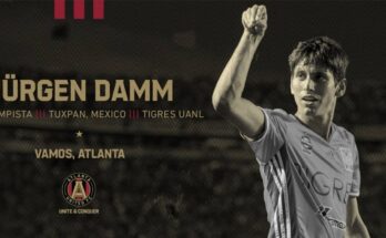 Jürgen Damm jugará con el Atlanta de la MLS