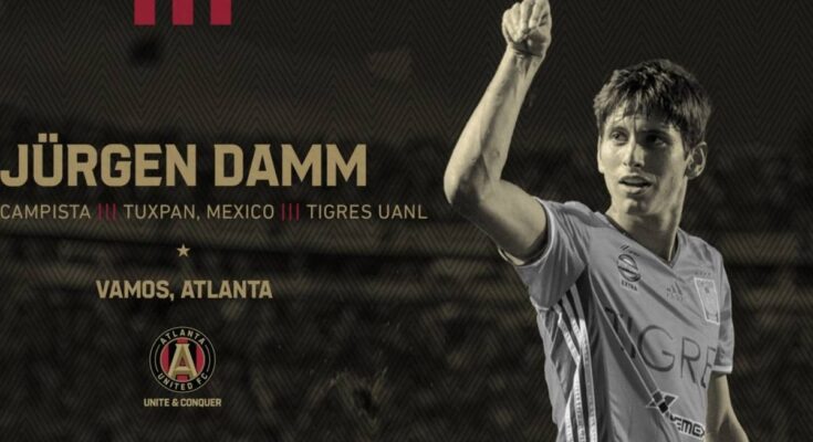 Jürgen Damm jugará con el Atlanta de la MLS