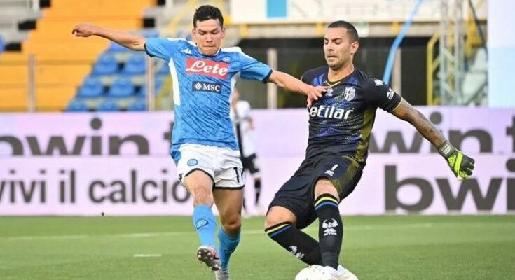 Napoli cae ante el Parma; Hirving Lozano vuelve a ser titular