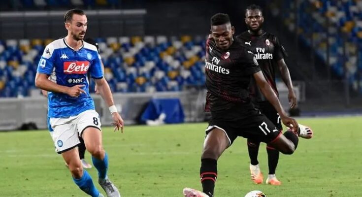 Napoli con “Chucky” Lozano empata ante el Milán