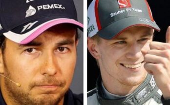 Nico Hülkenberg sustituirá a Sergio Pérez en el Premio de Gran Bretaña