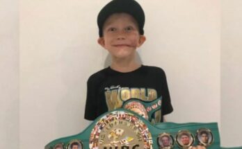 Niño que defendió a su hermana de un perro recibe cinturón del CMB