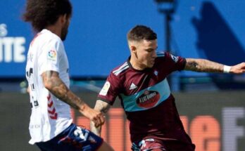 Néstor Araujo y el Celta, siguen en apuros