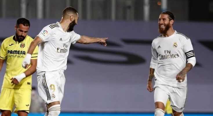 Ramos y Benzema intentan copiar penal de Messi y Suarez pero no les salió