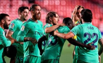 Real Madrid acaricia LaLiga tras sufrida victoria a Granada