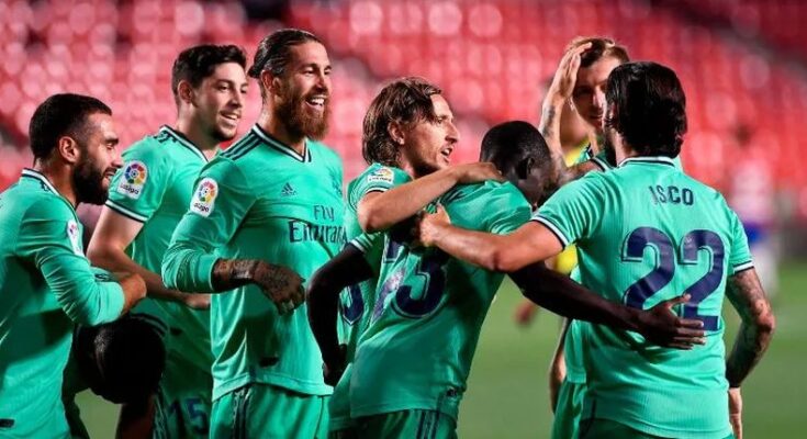 Real Madrid acaricia LaLiga tras sufrida victoria a Granada