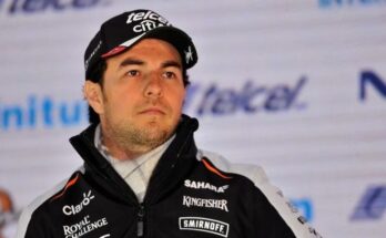 Sergio Pérez, positivo al coronavirus y fuera del GP de Gran Bretaña