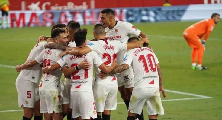 Sevilla queda a un paso de amarrar su boleto a Champions