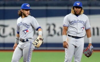 Vladimir Guerrero Jr., la saca del parque