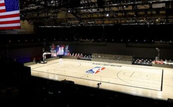 Acuerdan continuar los playoffs de la NBA