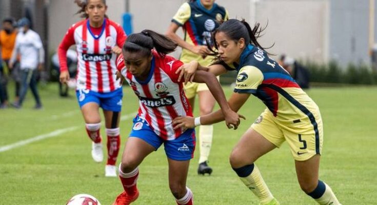 América femenil sufre, pero vence a San Luis América femenil sufre, pero vence a San Luis