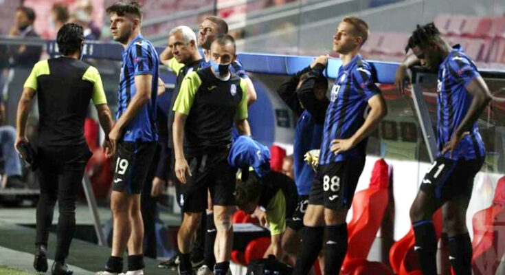 Atalanta reporta tres jugadores contagiados de coronavirus