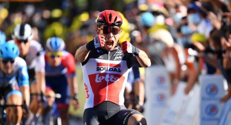 Caleb Ewan se impone en tercera etapa del Tour de Francia