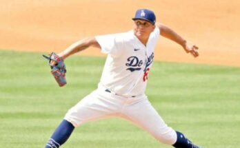Celebra su primer triunfo; Víctor González gana con Dodgers