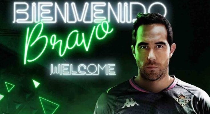 Claudio Bravo es nuevo compañero de Guardado y Lainez