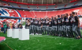 Discreto festejo del Bayern Múnich en casa