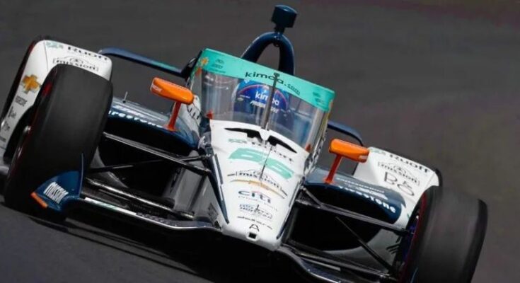 Fernando Alonso sale ileso de accidente en prácticas en Indianápolis Fernando Alonso sale ileso de accidente en prácticas en Indianápolis