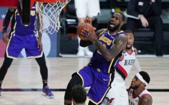 James y Davis dan la ventaja a Lakers sobre Blazers