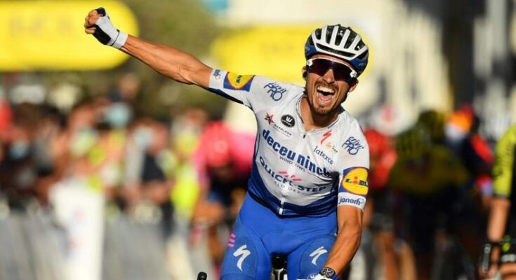 Julian Alaphilippe gana segunda etapa del Tour de Francia