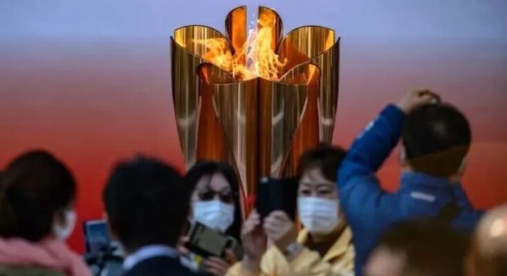 La llama olímpica se mostrará en Tokio La llama olímpica se mostrará en Tokio