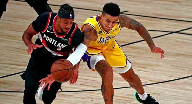 Lakers avanzan en los playoffs de la NBA