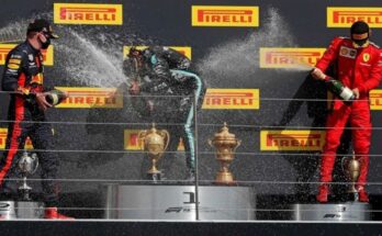 Lewis Hamilton gana, con un neumático pinchado, el GP de Gran Bretaña