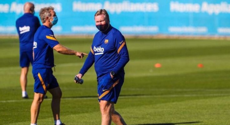 Messi, el gran ausente en el primer entrenamiento del Barcelona